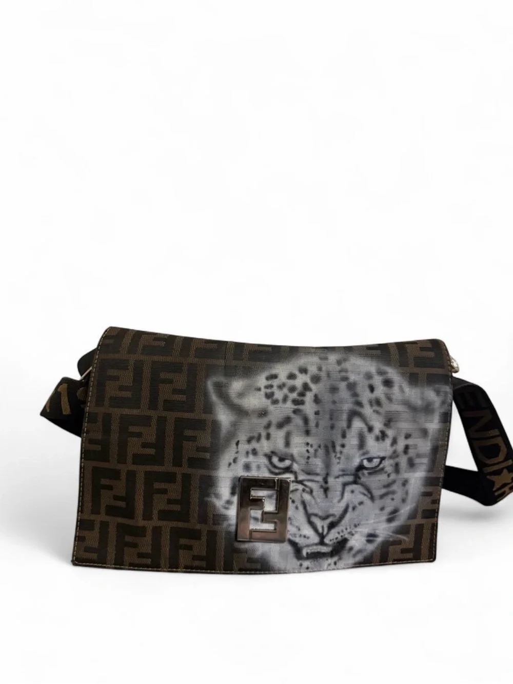Airbrushed Fendi bag